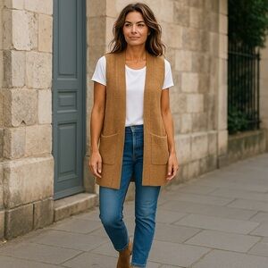 ❄️ Cato | Teddy Duster Sweater Burlap Cardigan Boho Fall